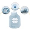 Rumyve Rumyve Hot Water Bottle,500ML Small Hot Water Bottle with