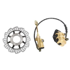 Yaegarden Rear Brake System Brake Disc Motor Disk Kit Set Dirt Pit Trail Atv Quads Buggies 125CC Parts