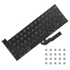 New US Keyboard with Flex Cable + Screw Kit EMC
