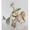 US 5.88 Inch Angel Sitting with Dove on Right Hand