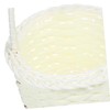 Ciieeo 5pcs Portable Woven Storage Baskets Multi Function Handle Baskets