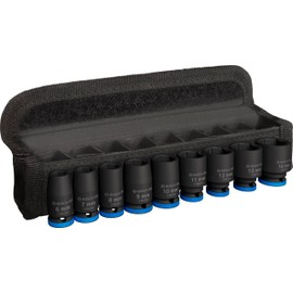 Bosch 9x PRO Impact Socket Set (31 x 28 mm, Professional Accessories Drill and Screwdriver)