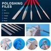 LET'S RESIN Resin Polishing Strips Kit,33Pcs Resin Supplies with Sandpaper,Resin