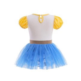Dressy Daisy Disfraz Vestido Princesa Jessie Body Mamelucos con Diadema para Bebé Niñas Talla 12-18 meses