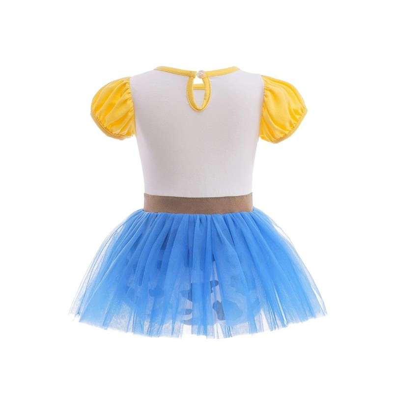 Dressy Daisy Disfraz Vestido Princesa Jessie Body Mamelucos con Diadema