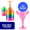 Party Dimensions Party Dimensions Neon 12 Count Plastic Margarita Cup,