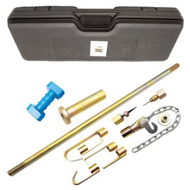 LAUCO Heavy Duty Slide Hammer Dent Puller Set, Auto Body Slide Hammer Metal Dent Removal Kit, 14pc Car Dent Remover Tools for Cars, Trucks & More