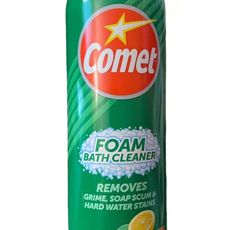 Comet Foam Bath Cleaner Spray Lemon Fresh 19 oz -