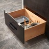 Westablize 12 Pack 5 Inch 128 mm Matte Black Cabinet
