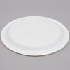 50Pack 9inch Party Plates Disposable Sugarcane Bagasse Plates - Heavy