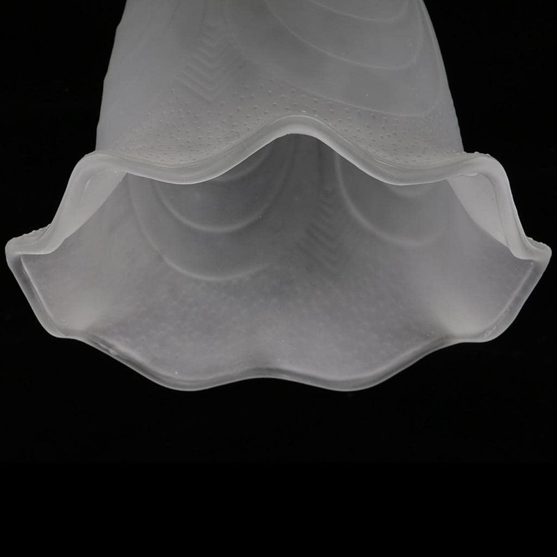 SM SunniMix Frosted Floral Replacement Chandelier Fan Shades #1