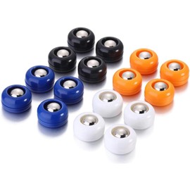 F Fityle 16x Shuffleboard Pucks Shuffleboard Rollers Set Curling Pucks Indoor Shuffleboard Games Pucks for Family Games Leisure Sports