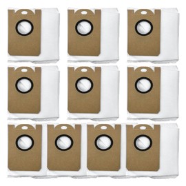 Replacement Disposable Dust Bag Compatible with BObsweep RC400 Dustin and Orb-i Robot Vacuum Cleaner Collector Bags, 4L Large Capacity (10 Pack)