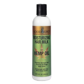 GOLD BANNER BEAUTY PRODUCTS GOOD2GRO Moisturizing Milk, Adds Shine, Conditions, Restores, Repairs, De-Frizzes, Anti-Breakage Formula All In 1, For All Hair Types Vegan and Cruelty Free 8oz