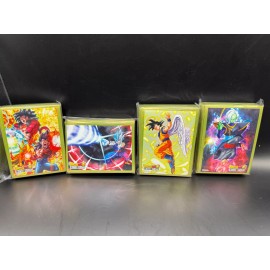 Bandai Dragon Ball Super Card Game Premium Anniversary Box 2023 Card Sleeves - Goku Black and Zamasu Sleeve Set