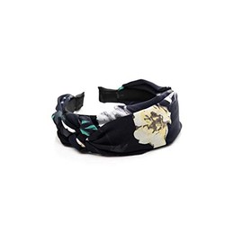Honey Minx Women's Ophelia Headband One Size Black Floral