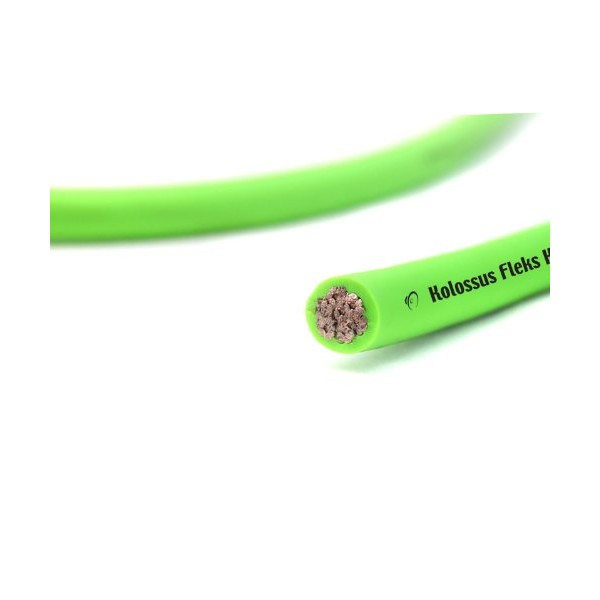 KnuKonceptz Kolossus Kandy Kable OFC Neon Green 4 Gauge Power