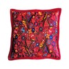 ALKIMIA INC Mexican Handmade Pillow Cover Chiapas Embroidery (Red)