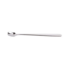 Stainless Steel Square Head Spoon, 5.9 Inches Long Handle, Silver, Ideal for Coffee, Tea, Parfait, Ice Cream, and Desserts
