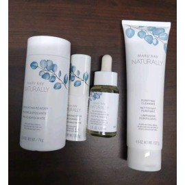 Mary Kay Naturally Skincare Set For Normal to Dry Skin 4 Pieces Full Size