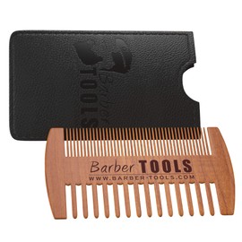 ✮ Barber Tools ✮ Moustache Beard Comb and of the Highest Antistatikausr Üstung with Scissors Precision Comb with a Storage Bag with Zip Top Closure.