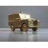 JABTEK Landrover Series 1 GOLDEN Christmas Xmas Tree Decoration Bauble
