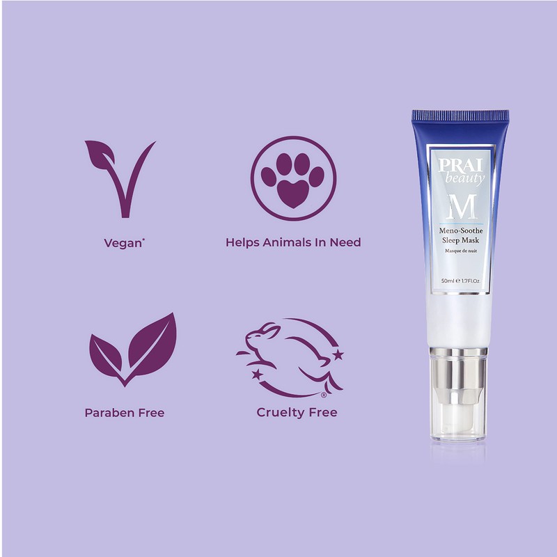 PRAI Beauty M Collection Meno-Soothe Sleep Mask - Anti-Aging &