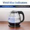 Elite Gourmet 1L Electric Glass Water Kettle Cordless 900 1100W