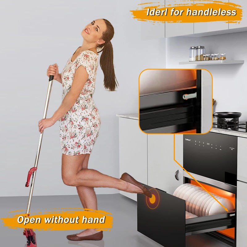 4 Pack | Powerful Attraction Push-to-Open Door Latch for Cabinets