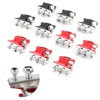 5Pair Car Battery Terminals Top Post Cable Connector Clamps Clips