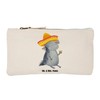 Mr. & Mrs. Panda Axolotl Tequila Make-Up Bag, White, Hand