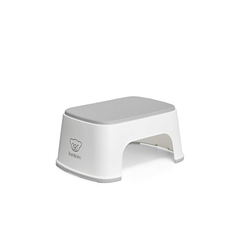 BabyBjörn Step Stool, White/Gray