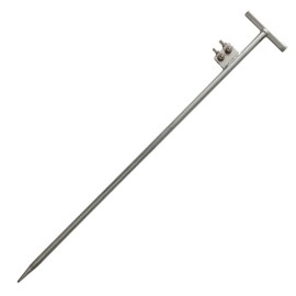 5/8” Grounding Rod,32" Long Hot Dip Galvanized Ground Rod Per ASTM A153 with Ring Terminal Connector Lugs UL Listed,Great for Electric Fences,Antennas (T-type 5/8’’ x 32’’)