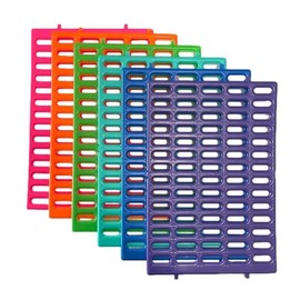 All Things Bunnies Colorful Rest Mat (Blue)