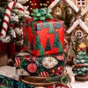 Retrify Christmas Wrapping Paper 3 Mini Roll - Cute Christmas