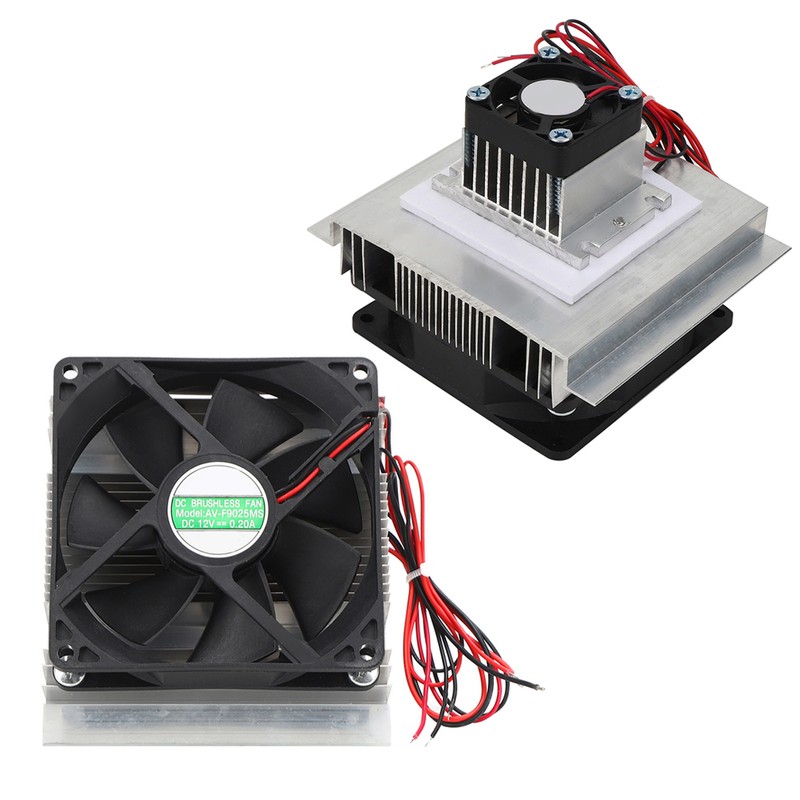 Semiconductor Refrigeration Chip High Efficiency Cooling Equipment Set Accessories 12V