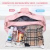 Yuqing Maleta Gym Bolsa Deportiva De Viaje Mochila Fitness Bag