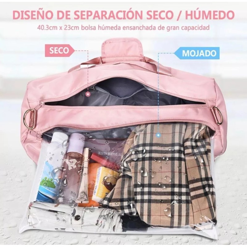 Yuqing Maleta Gym Bolsa Deportiva De Viaje Mochila Fitness Bag