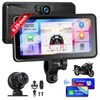Motorsi 2024 actualización de motocicleta GPS inalámbrico Carplay/Android auto impermeable
