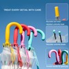 Transparent Umbrella Cartoon Long Handle Umbrella For Children