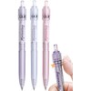 Archic Retractable Black Gel Ink Rotary Ballpoint Pens Pack of