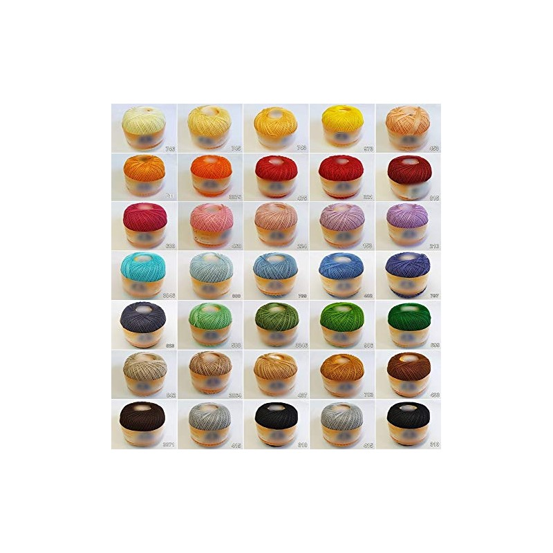 DMC - Babylo size 20 in colours