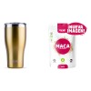Kit Okko: Termo Gorila Dorado Oscuro + Maca Gelatinizada Gluten