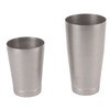 304 Stainless Steel Cocktail Shaker 2 Section Bartending Mixer Bar