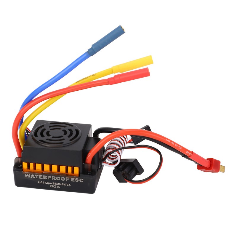 60A Brushless ESC with 5.8V 3A BEC Output Waterproof Electronic