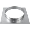 Vent Systems 8" Inch Duct Connector Flange with Square Spigot