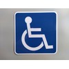Disabled Facilities (Wheelchair) Mark, Removable From Inside Window, Suction Cup