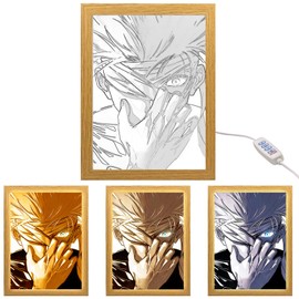 MeYuxg Anime Decorative Painting Satoru Gojo Creative Photo Frame Home Decoration for Living Room Bedroom Cafe Style 7