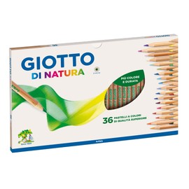 Pastelli Di Natura Giotto 3,8 mm da 3 anni in poi 240800 (CONF. 10)