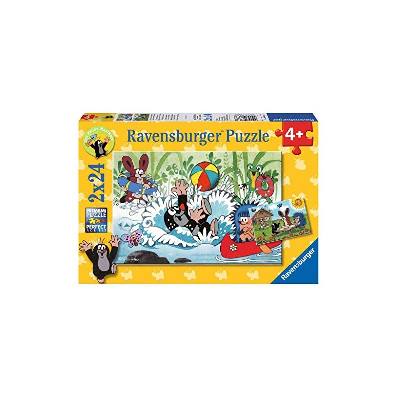 Ravensburger 08863 8 "On Holiday with The Mole" Puzzle (48-Piece)
